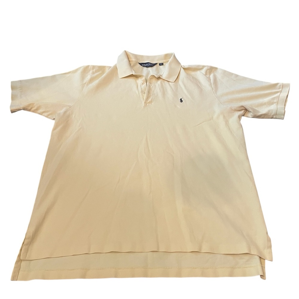 Polo by Ralph Lauren light yellow Golf Short Sleeve Polo Shirt